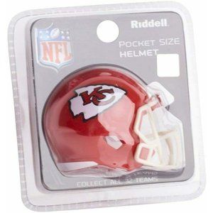 Kansas City Chiefs NFL Helmet Riddell Pocket Pro Speed Style
